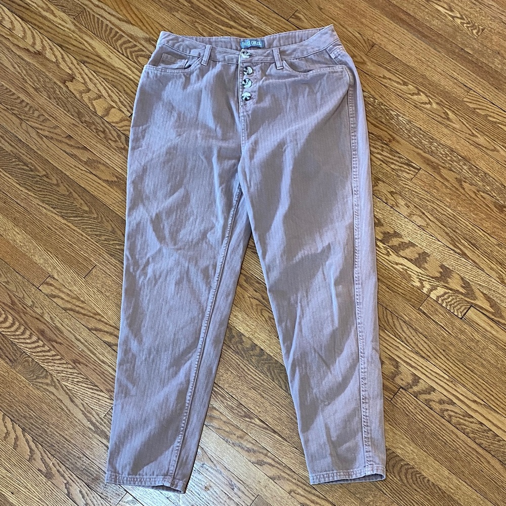 Mauve jeans